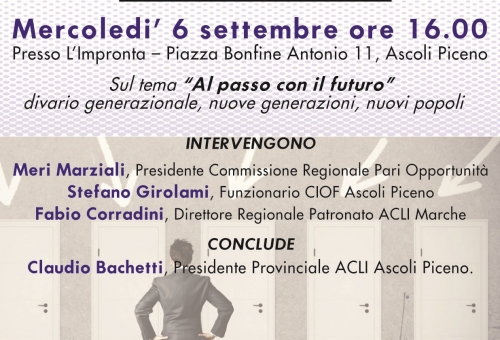 Locandina il futuro delle nuove generazioni