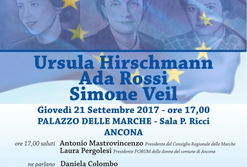 Locandina Le Madri Fondatrici dell'Europa