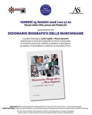 Dizionario Biografico delle Marchigiane - 25 Maggio ore 17