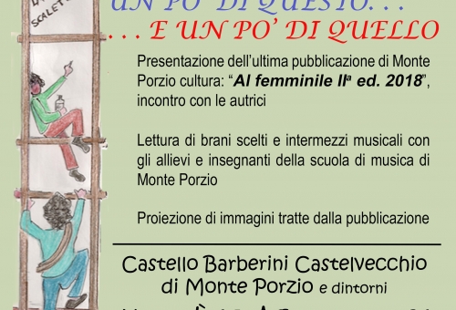 Non Solo Libri ... 2018 ... Un pò di questo ...... e un pò di quello
