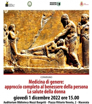 CONVEGNO A MACERATA SU MEDICINA DI GENERE E SALUTE FEMMINILE