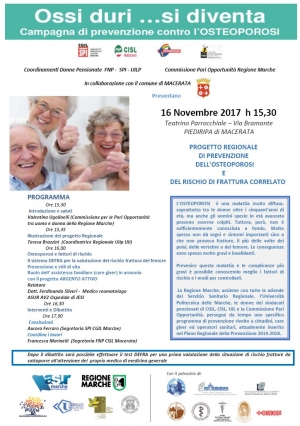 Ossi duri ...si diventa - Macerata 16 nov 2017