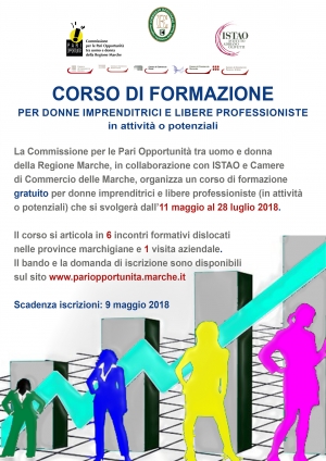locandina corso donne imprenditrici