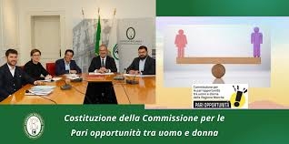 L'Ufficio di Presidenza riunito per l'esame delle candidature per la Commissione regionale per le pari opportunit&agrave;