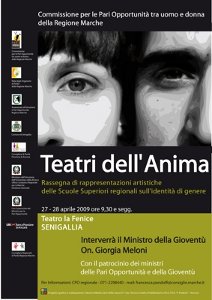 locandina teatri dell'anima