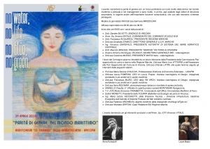 Locandina dell'iniziativa