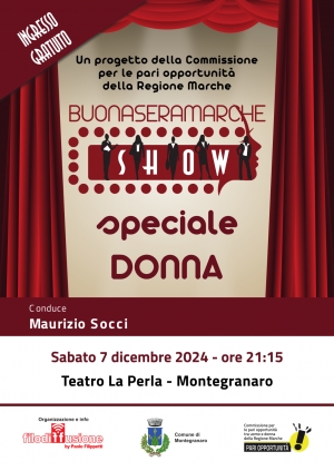 Locandina dell'iniziativa